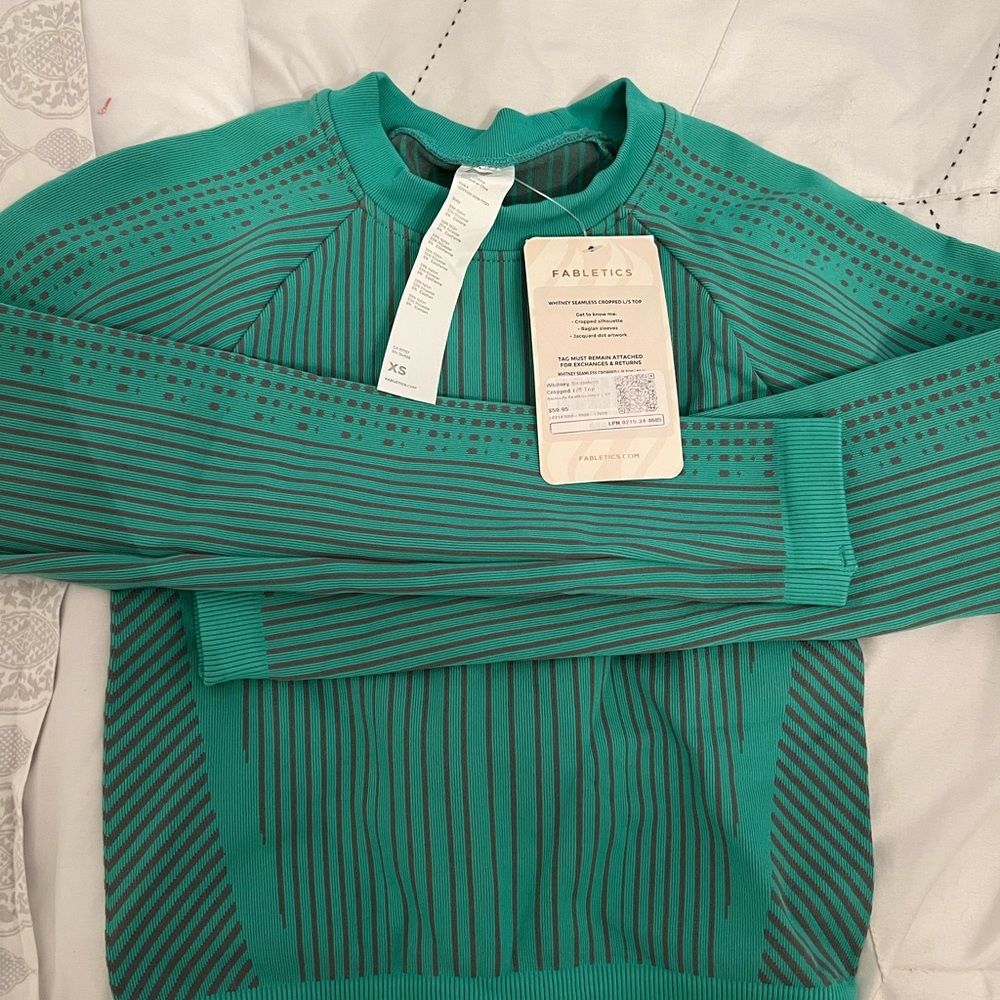 Fabletics long sleeve workout top